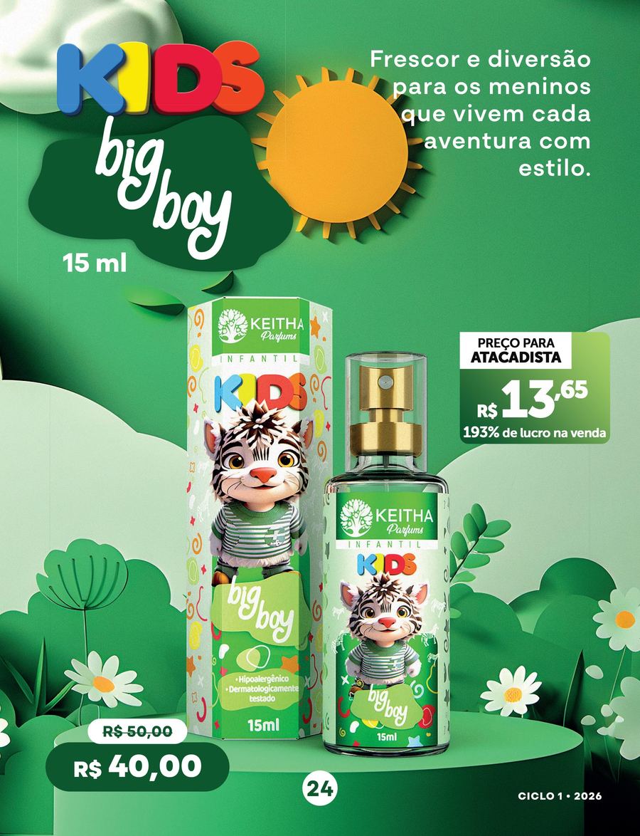 Kids Big Boy — Perfumaria Infantil